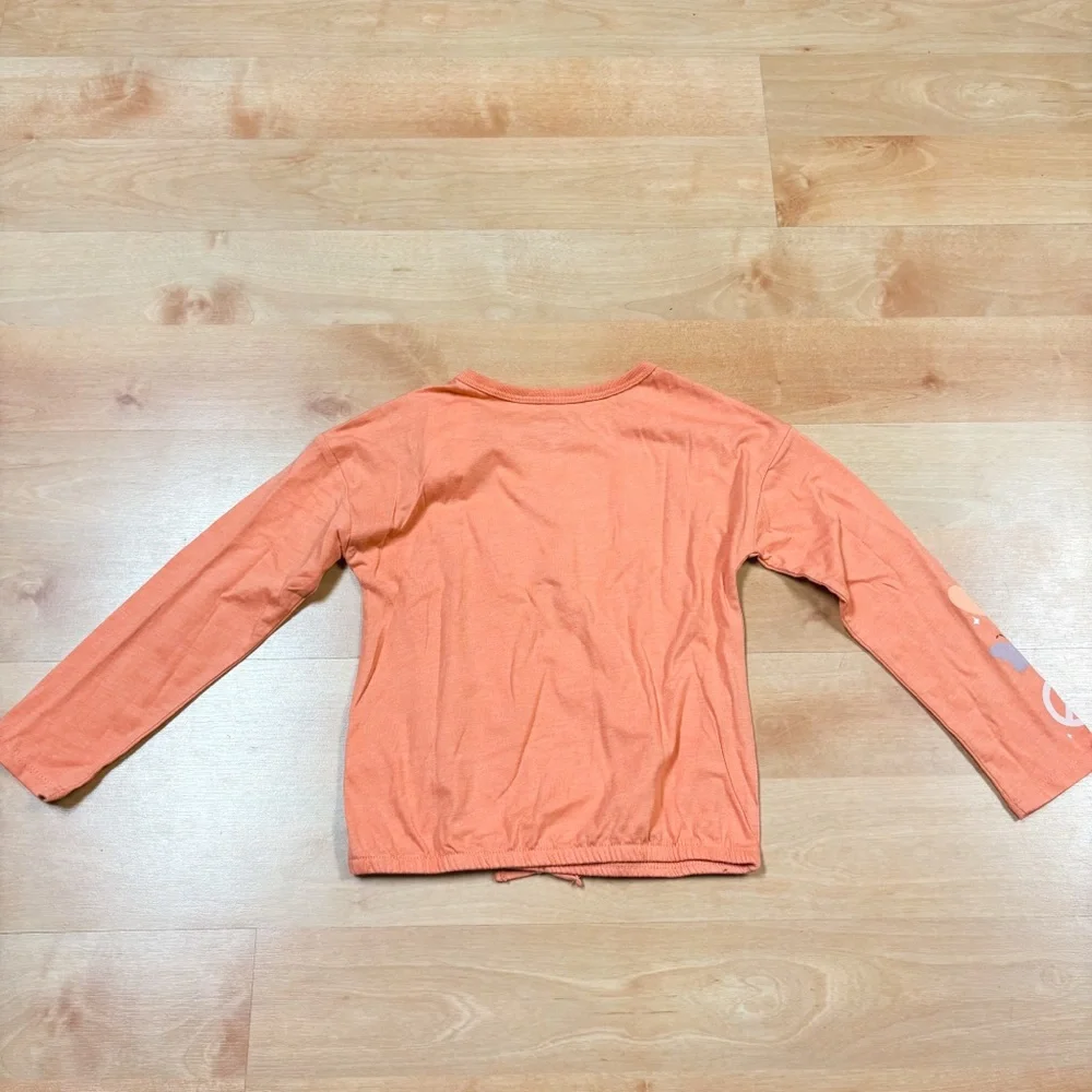 NWT Carters 2-Piece Orange & Blue Floral Kindness Matters Top & Legging Set 6/6X